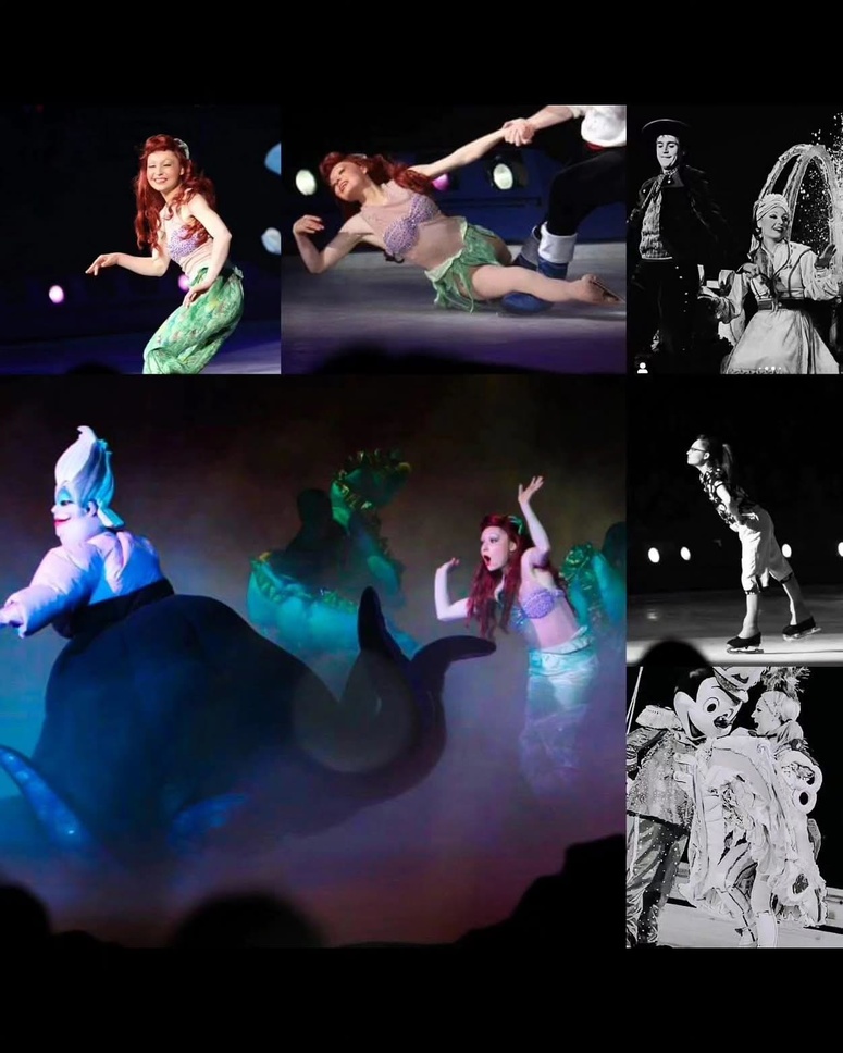 @sarahaerial.ice Performing Ariel on Disney On Ice. @sarahaerial.ice Performing Ariel on Disney On Ice.