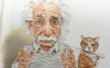 Einstein et l'intrication quantique. Photo (c) Gwydion M. Williams. Cliquez ici pour en savoir plus sur le sujet Einstein et l'intrication quantique. Photo (c) Gwydion M. Williams. Cliquez ici pour en savoir plus sur le sujet