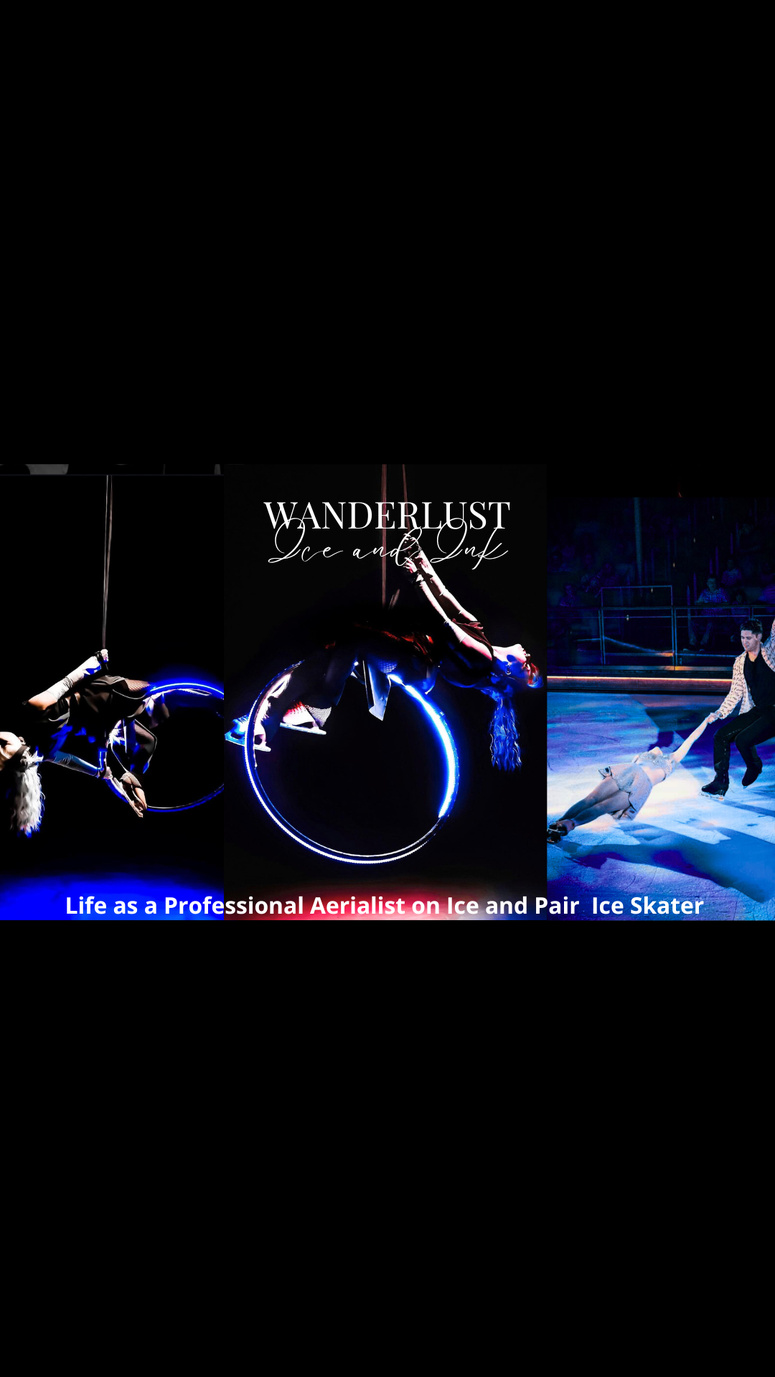 Wanderlust Ice & Ink – Édito: Life as a Professional Aerialist on Ice and Pair Figure Skater. - With Josh Levitt.  (c) Gaelle Robert, Daniel Zamora