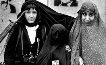 Christine Spengler en Iran, 1979. Photo (c) Sylvain Julienne