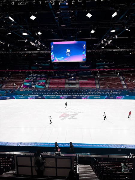 Fact 3 — The real work began long before the first skater performed. (c) Sarah B