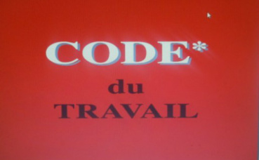 Code du travail. Capture écran par N. Ait Ahcene. Cliquez ici pour consulter le pdf Code du travail. Capture écran par N. Ait Ahcene. Cliquez ici pour consulter le pdf