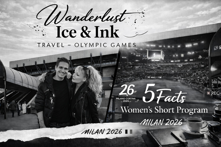 Wanderlust Ice & Ink — Travel: Living the Olympic Experience in Milan, Five Facts from the Women’s Short Program. (c) Sarah B