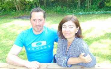 Le couple Fournel, ravi de son déménagement en campagne. Photo: G.A.