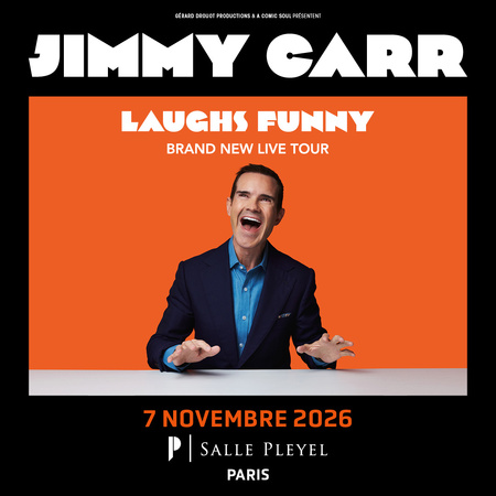 Jimmy Carr arrive à Paris en novembre avec son stand up Laughs Funny Jimmy Carr arrive à Paris en novembre avec son stand up Laughs Funny