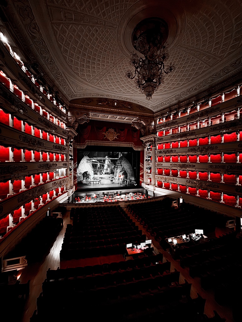 Few cultural institutions are as closely associated with Milan as Teatro alla Scala, one of the most famous opera houses in the world. (c) Sarah B Few cultural institutions are as closely associated with Milan as Teatro alla Scala, one of the most famous opera houses in the world. (c) Sarah B