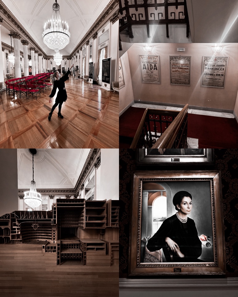 One of the most legendary figures ever associated with Teatro alla Scala is undoubtedly the soprano Maria Callas, whose career became deeply intertwined with the history of the theater during the twentieth century. (c) Sarah B