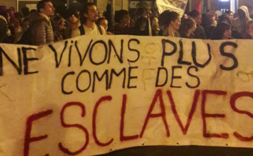 Cortège festif contre la Loi Travail, Montpellier le 28 mai 2016. Photo (c) Alexandre Brutelle