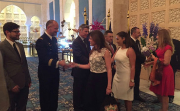 Haie d'honneur à l'accueil des invités. Photo (c) Bulent Inan. Haie d'honneur à l'accueil des invités. Photo (c) Bulent Inan.