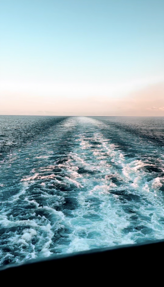 Caribbean Sea From A Cruise Ship. (c0 Caribbean Sea From A Cruise Ship. (c0