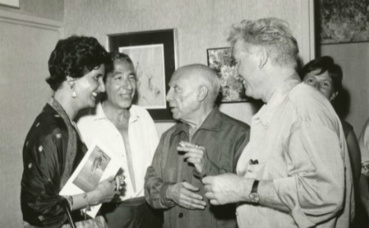 Picasso en 1962. Photo (c) Fritz Schueller Picasso en 1962. Photo (c) Fritz Schueller