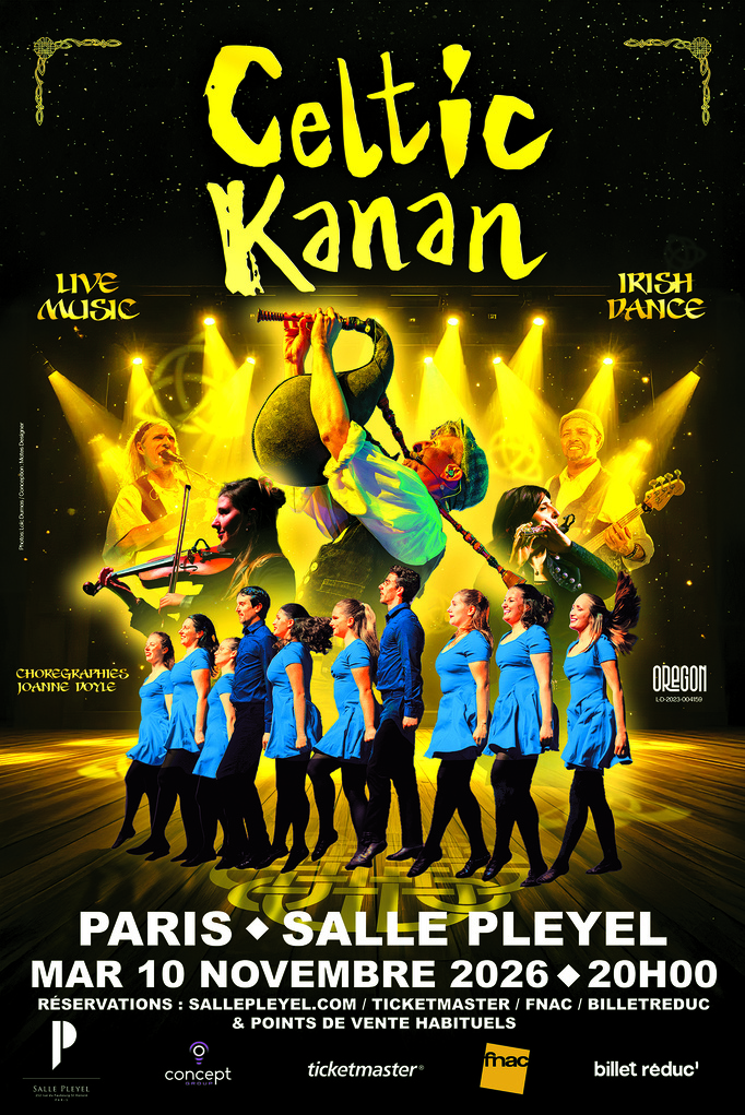 Celtic Kanan : la musique celtique s’invite à Paris à la Salle Pleyel et en tournée