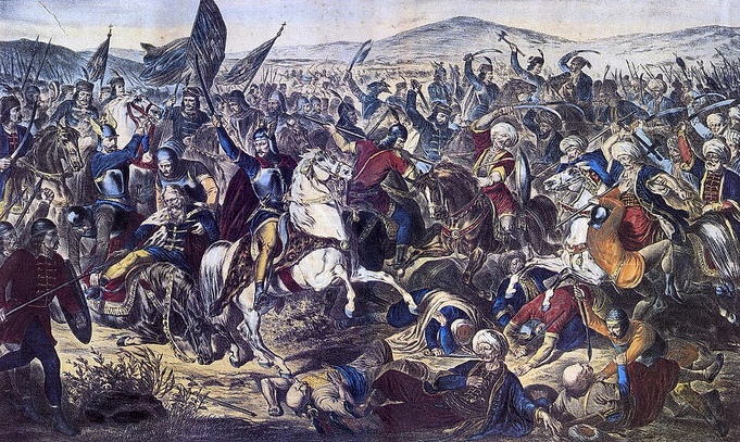 La bataille de Kosovo Polje de Adam Stefanović La bataille de Kosovo Polje de Adam Stefanović