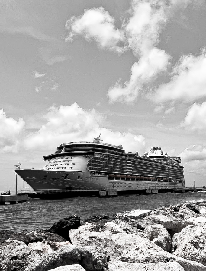 Fact 1 — Ocean Liners Were Built for Transportation, Not Vacations. (c) @sarahaerial.ice