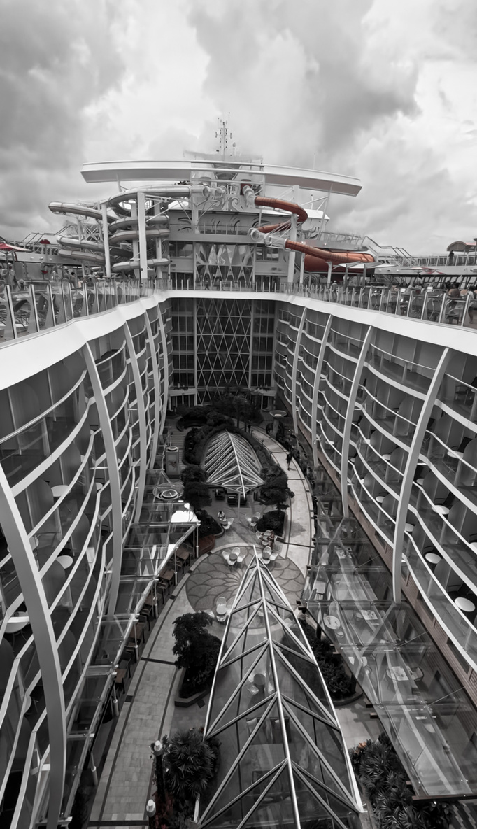 Fact 2 — Air Travel Forced Ships to Become Destinations. (c) @sarahaerial.ice