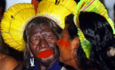 Le Cacique (grand chef) Raoni Metuktire. Image du domaine public. Le Cacique (grand chef) Raoni Metuktire. Image du domaine public.