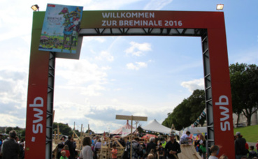 Entrée du festival. Photo (c) Alice Dutray.