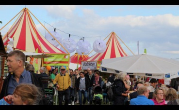 Le village bio fait la promotion d'une agriculture locale et biologique. Photo (c) Alice Dutray. Le village bio fait la promotion d'une agriculture locale et biologique. Photo (c) Alice Dutray.