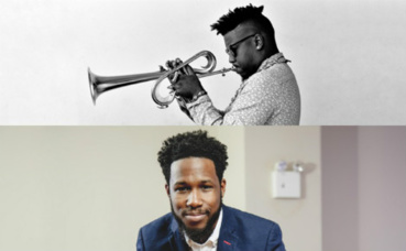 Christian Scott (en haut) et Cory Henry (en bas). Photo courtoisie (c) Jazz à Sète