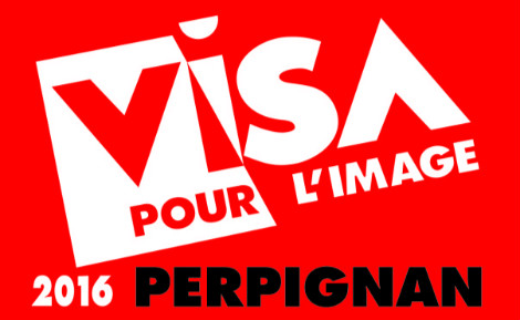 L'affiche du festival (c) Visa pour l'image. Cliquez ici pour accéder au site