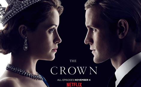 Affiche de la série "The Crown". Photo © Netflix