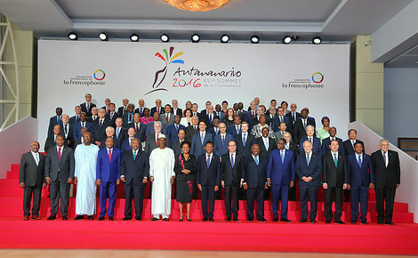 16e sommet de la Francophonie à Antananarivo, Madagascar. Photo (c) OIF. Cliquez ici pour accéder au site