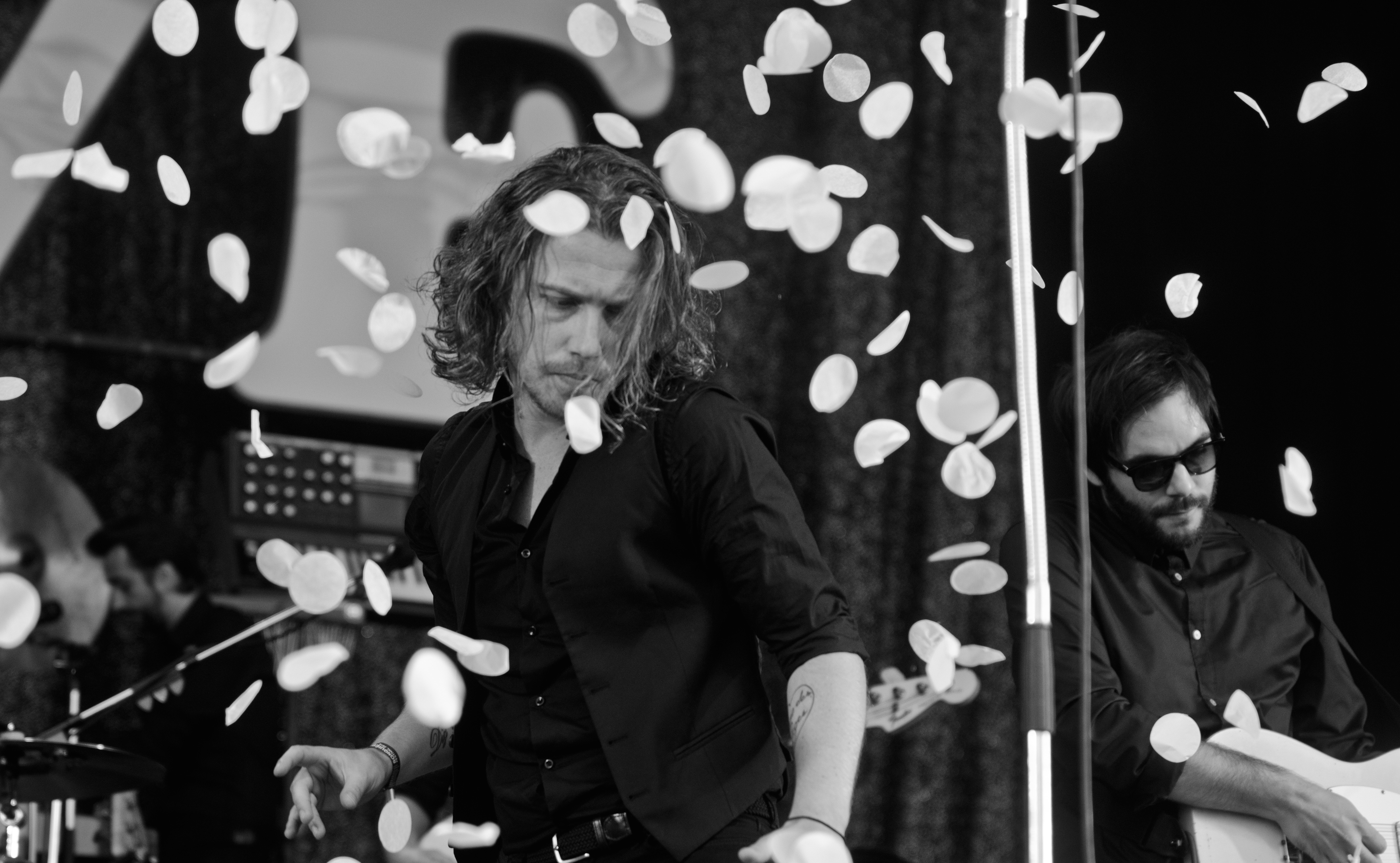 Julien Doré. Photo libre de droits.