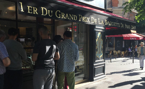 Boulangerie Brun dans le 13e à Paris. Photo (c) Sophie Dongois