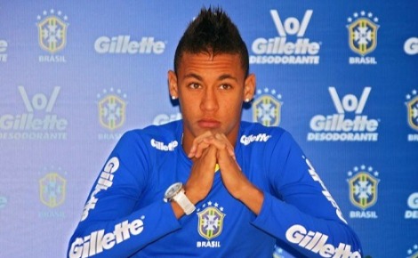 L'attaquant brésilien Neymar. Photo (c) Sergio Savarese