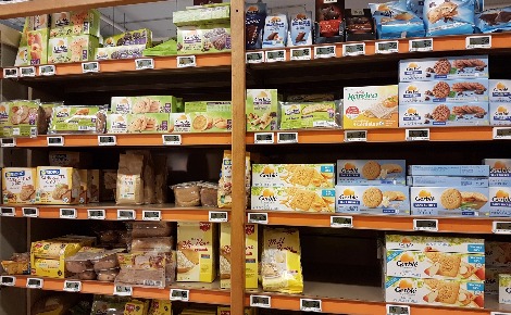 De plus en plus de choix au rayon diététique. Photo prise par l'auteur.