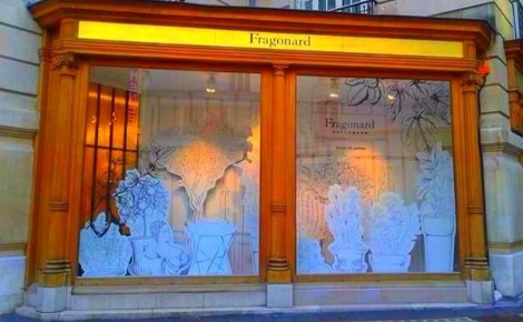 Le Musée du parfum Fragonard à Paris. Photo prise par Sarah Barreiros.