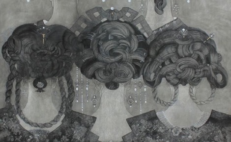 Photo courtoisie représentant un extrait de l'œuvre de Christian de Laubadère (c) ArtCN Gallery