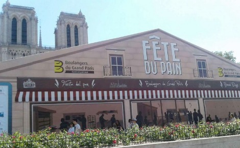 La fête du pain 2018 à Paris. Photo prise par Sarah Barreiros.