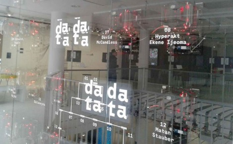 Exposition "1, 2, 3 DATA" à la Fondation EDF. Photo prise par Sarah Barreiros.
