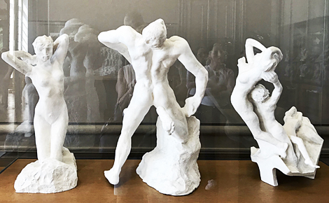 Rodin et la danse, plâtres. Photo (c) Charlotte Service-Longépé
