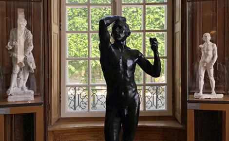 Rodin, Sculptures au Musée Biron. Photo (c) Charlotte Service-Longépé