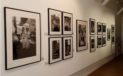 Exposition "Willy Ronis" à Ménilmontant. Photo prise par Sarah Barreiros.