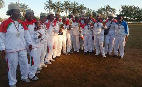 Remise des médailles. Photo prise par l'auteur