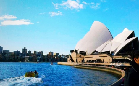L'Opera de Sydney. Photo prise par Sarah Barreiros.