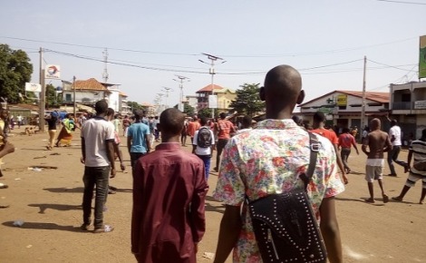 Manifestation du 15 novembre 2018 à Conakry (c) Boubacar Barry