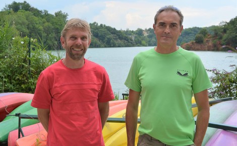 Serge Boivin (à gauche) et Alain Menant (à droite) - co-présidents. Photo (c) Frédérique Gelas