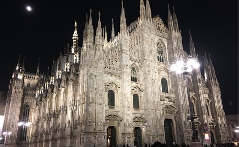 Le Duomo, symbole de Milan. Photo (c) Anne-Sophie Leroy.