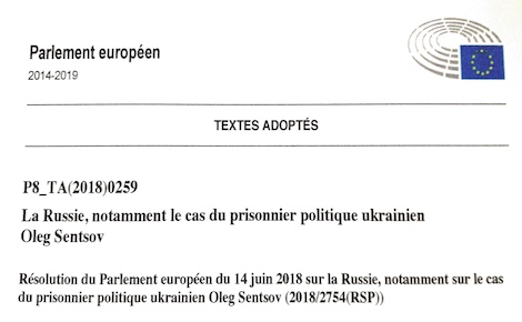 L'en-tête de la résolution. Photo (c) Isabelle Lépine