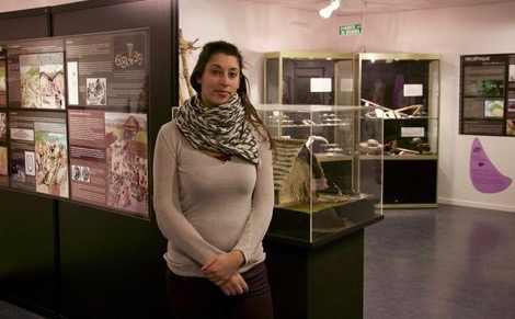France Castel dirige le musée de la préhistoire depuis 9 ans. Photo (c) Arnaud Degenève