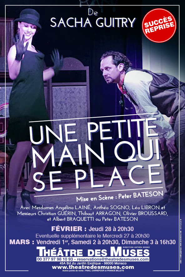 "Une petite main qui se place" à Monaco