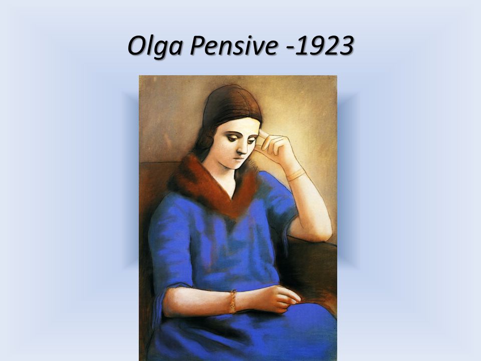 Picasso a représenté plus d'une centaine de fois Olga (c) Les femmes dans les oeuvres...- slidePlayer
