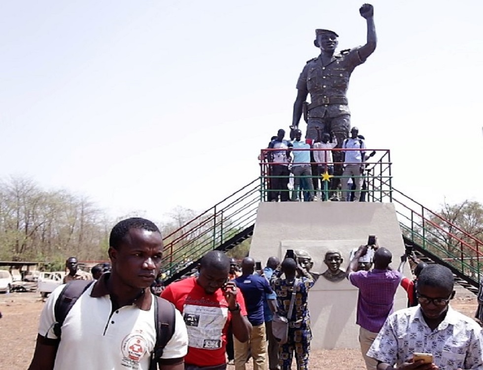 Monument de Thomas Sankara et de ses 12 compagnons. Photo (c) P.Ilboudo