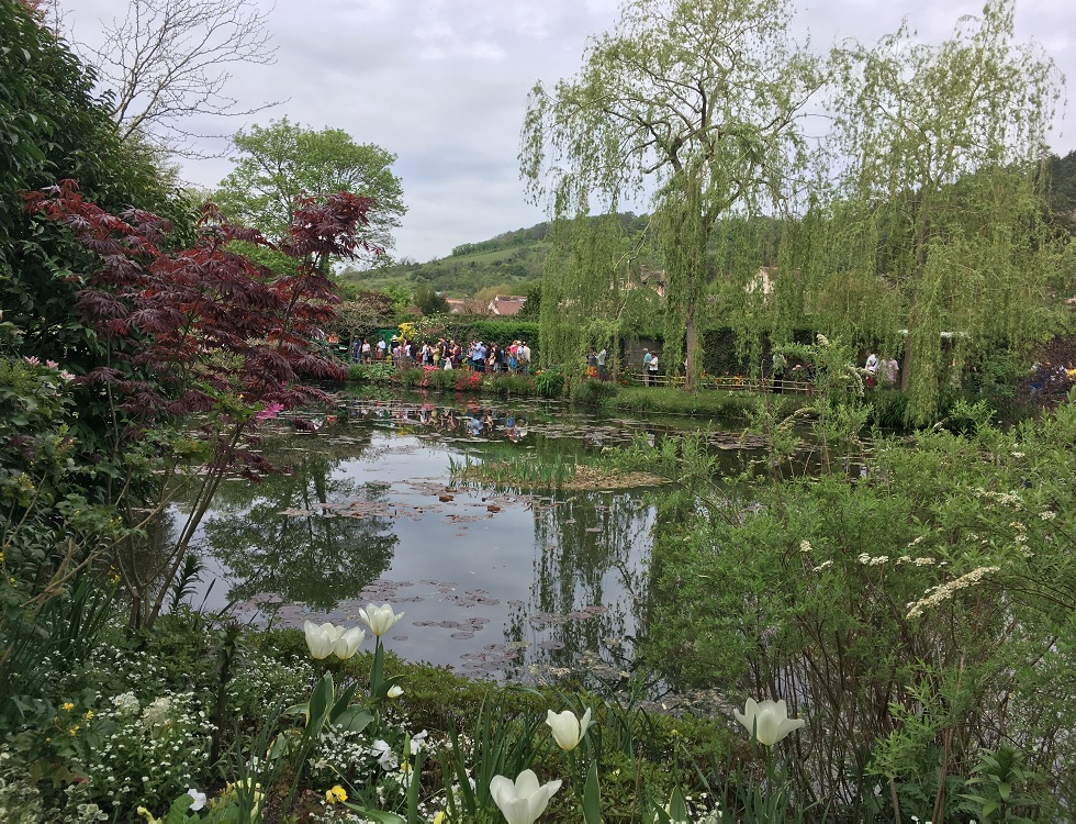 Le Jardin d’Eau, source d’inspiration de Claude Monet. Photo (c) Anne-Sophie Leroy