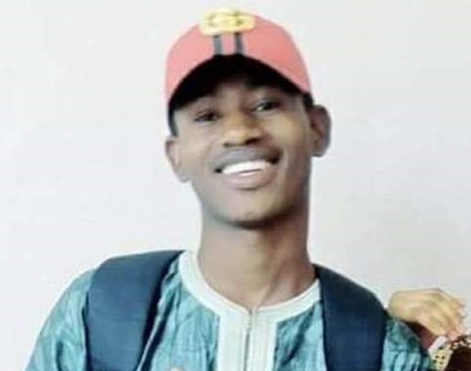 Amadou Boukhariou Baldé, "bastonné à mort" au Campus de Labé (Guinée) (c) DR