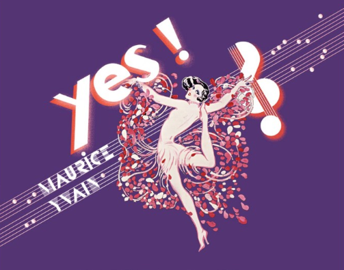 YES ! de Maurice Yvain © Loïc Le Gall  Marion Forde, estampe de Charles Gesmar (1926) © BnF